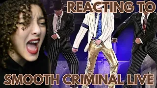 REACTING TO SMOOTH CRIMINAL LIVE MUNICH 97 | HANNAH'S COMMENTARY | MICHAEL JACKSON