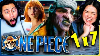 ONE PIECE 1x7 Reaction & Review! | "THE GIRL WITH THE SAWFISH TATTOO" | Netflix Live Action