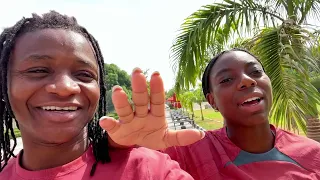 Super Falcons Road to Paris Olympics 2024 | Nigeria VS South Africa Vlog Pt1