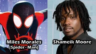 Characters and Voice Actors - Spider-Man: Into The Spider-Verse