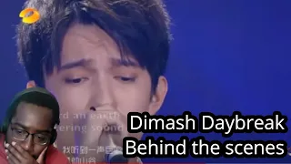 Dimash Singer "Daybreak" behind the scenes English subtitles REACTION!