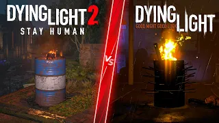 Dying Light 2 vs Dying Light - Direct Comparison! Attention to Detail & Graphics!