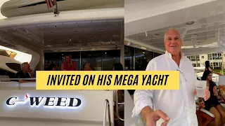 Complete Stranger Let's Me Party On His Super Yacht