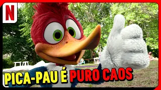 Pica-Pau sendo o MELHOR personagem por 8 minutos e 50 segundos | Netflix Brasil