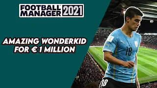 FM21 Hidden Wonderkid for € 1M | Football Manager 2021