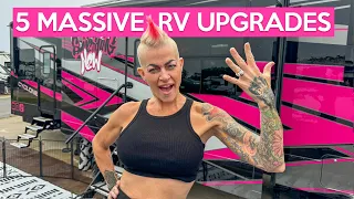 Updated RV TOUR / 5 MASSIVE UPGRADES You Don't Want to Miss!