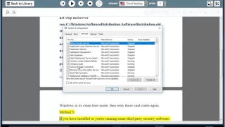 Fix error code 0x80080005 when updating Windows