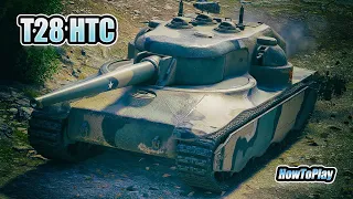 T28 HTC - 9 Frags 4.6K Damage - Wins in the top! - World Of Tanks