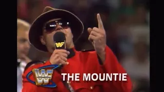 The Mountie Last Match in WWE