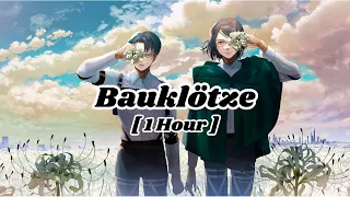 Hiroyuki Sawano - Bauklötze ft. MIKA KOBAYASHI - Hange's SacrificeTheme [1 hour]