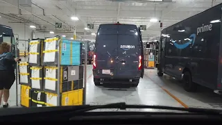 Amazon Delivery Driver Van Loading Ride Along - Entering The Warehouse 🚚📦