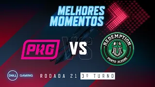 CBLoL 2020: 1ª Etapa - Fase de Pontos | Melhores Momentos PRG x RDP (3º Turno) - by Dell Gaming