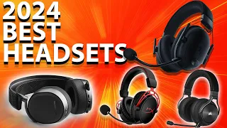 BEST WIRELESS GAMING HEADSETS 2024! Top gaming headsets!