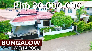 House Tour inside this Bungalow House and Lot for Sale with a pool (SOLD)