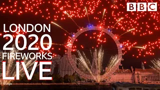 London New Year's Eve Fireworks 2020 - recreated