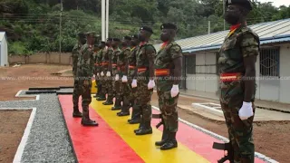 Rifle Drills and Matching. 102. Ghana Armed Forces.
