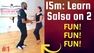 HOW TO DANCE SALSA ON 2 = 15m CLASS