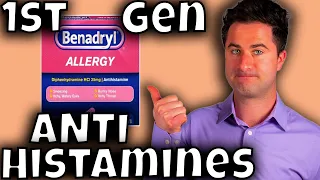 Allergy Relief - Benadryl, Vistaril (1st Generation Antihistamines)