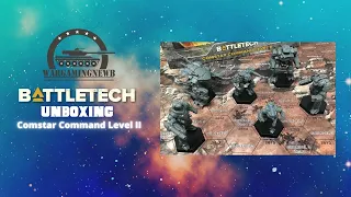 Unboxing Catalyst Games Battletech Comstar Command Level II [Unboxing]