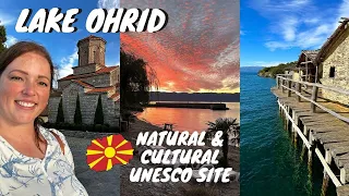 The BEST of LAKE OHRID in North Macedonia - Cultural & Natural UNESCO