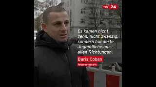 Traumatische Silvesternacht für Polizei und Feuerwehr in Berlin 2022 2023