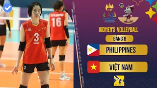 Philippines - Việt Nam | Bảng B - Bóng chuyền Nữ SEA Games 32