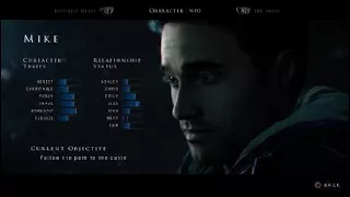 Until Dawn : Status Screen Music Extended