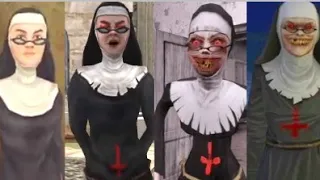 Evolution of Evil nun face | Evil nun 2 - Ice cream 3