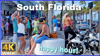 【4K】WALK Fort Lauderdale FLORIDA 4K video Travel channel USA