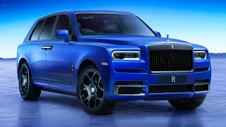 The Rolls Royce Black Badge Cullinan 'Blue Shadow'