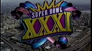 SUPERBOWL XXXI Patriots vs Packers Fox intro