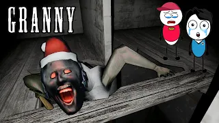 GRANNY CHAPTER 1 All Funny Jumpscares 😂😂 Khaleel and Motu Gameplay