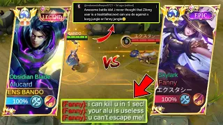 GLOBAL ALUCARD VS GLOBAL FANNY! 🔥 | How to Counter Fast Hand Fanny using Alucard!? (Watch this)