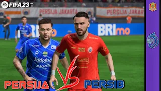 MARI KITA DENGARKAN ANTHEM MACAN KEMAYORAN | FIFA 23 BRI LIGA 1 PERSIJA JAKARTA VS PERSIB BANDUNG