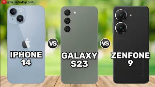 Apple Iphone 14 vs. Samsung Galaxy S23 vs. Asus Zenfone 9 || Best Compact Smartphones