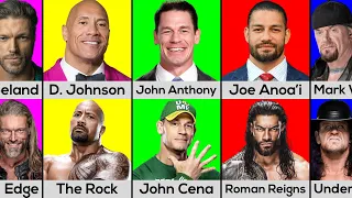 WWE Wrestlers Real Name