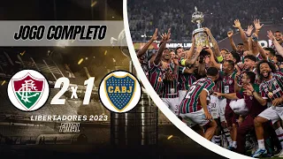 Fluminense x Boca Juniors - FINAL - Copa Libertadores 2023 - Jogo Completo