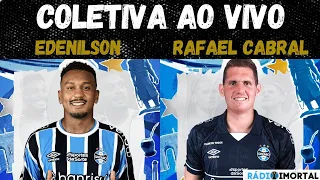 AO VIVO | COLETIVA DE EDENILSON E RAFAEL CABRAL | DIRETO DO CT LUIZ CARVALHO