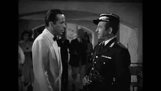 Shocked that gambling is happening - Casablanca (1942)
