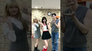 Wonyoung Dances With Chaemin And Eunchae #kpop #shorts