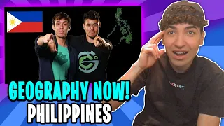 AMERICAN Reacts to Geography Now! Philippines