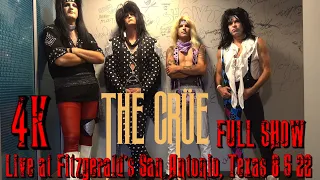 The Crüe Tribute Houston - Live in San Antonio, Texas 4K (FULL SHOW) 8/05/22