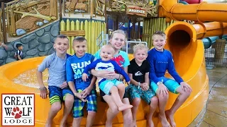 24 Hours with 6 Kids at the Great Wolf Lodge