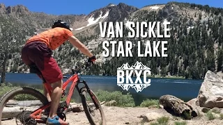 Mountain biking the Tahoe Rim Trail from Van Sickle to Star Lake