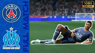 Ligue 1 PSG vs OLYMPIQUE MARSEILLE [Full Match] FIFA 22