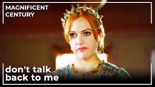 Queen Mother Humiliated Hurrem To Mahidevran | Magnificent Century