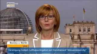 Bon(n)Jour Berlin mit Martina Fietz zum Erfolg der AfD am 16.09.2014