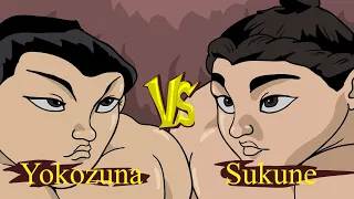 Sukune VS Yokozuna Сукунэ против Рейхо