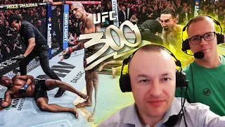 Wiwisekcja MMA #234 | UFC 300: Niesamowity Holloway, Pereira na chłodno rozbija Hilla | 600K bonusu