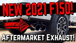 2021 Ford F150 Exhaust - How to Install Any Aftermarket Catback Exhaust on The New 2021 F150!